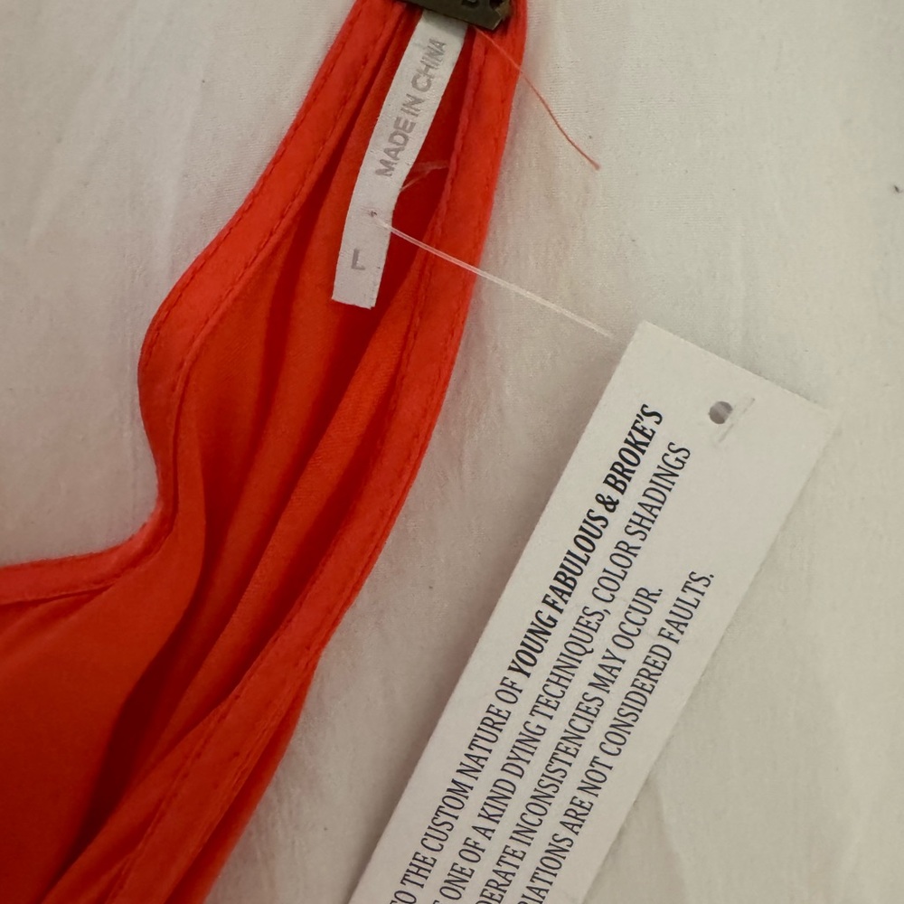 Vibrant Orange Maxi Dress YBF - Picture 9 of 15